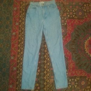 American Apparel light wash jeans